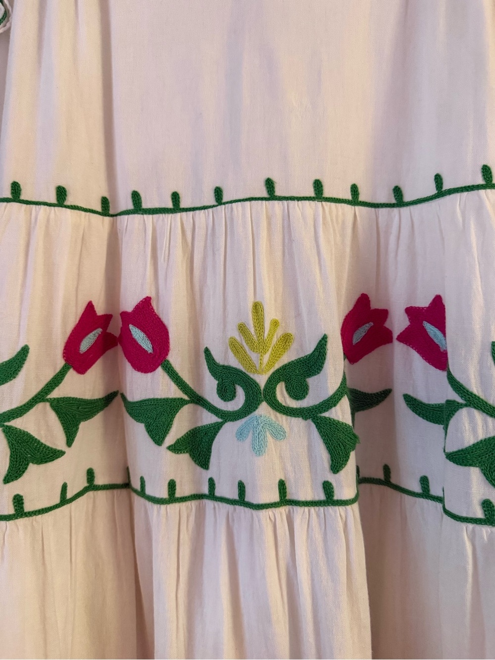 Roller Rabbit White Embroidered Dress - Picture 4 of 11